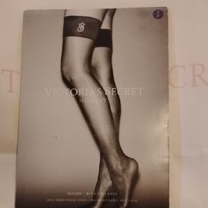 Victoria's Secret Purple Thigh-High Stockings small